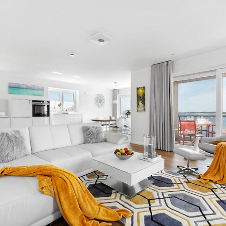 Brise- Direkt Am Wasser, Hafenblick, Fahrstuhl, Sauna, Ueberdachter Balkon ออลเพนิทซ์ ภายนอก รูปภาพ
