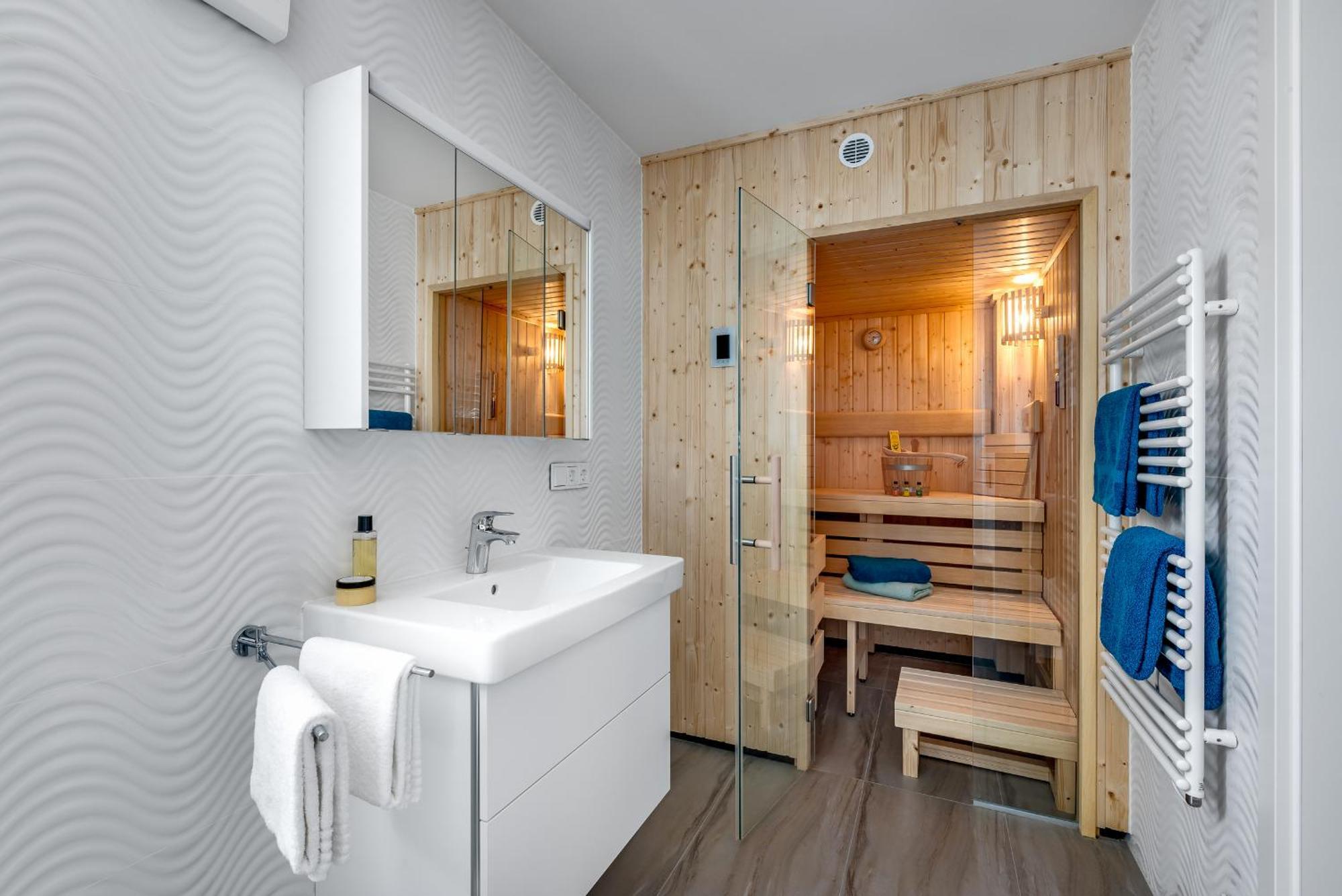 Brise- Direkt Am Wasser, Hafenblick, Fahrstuhl, Sauna, Ueberdachter Balkon ออลเพนิทซ์ ภายนอก รูปภาพ