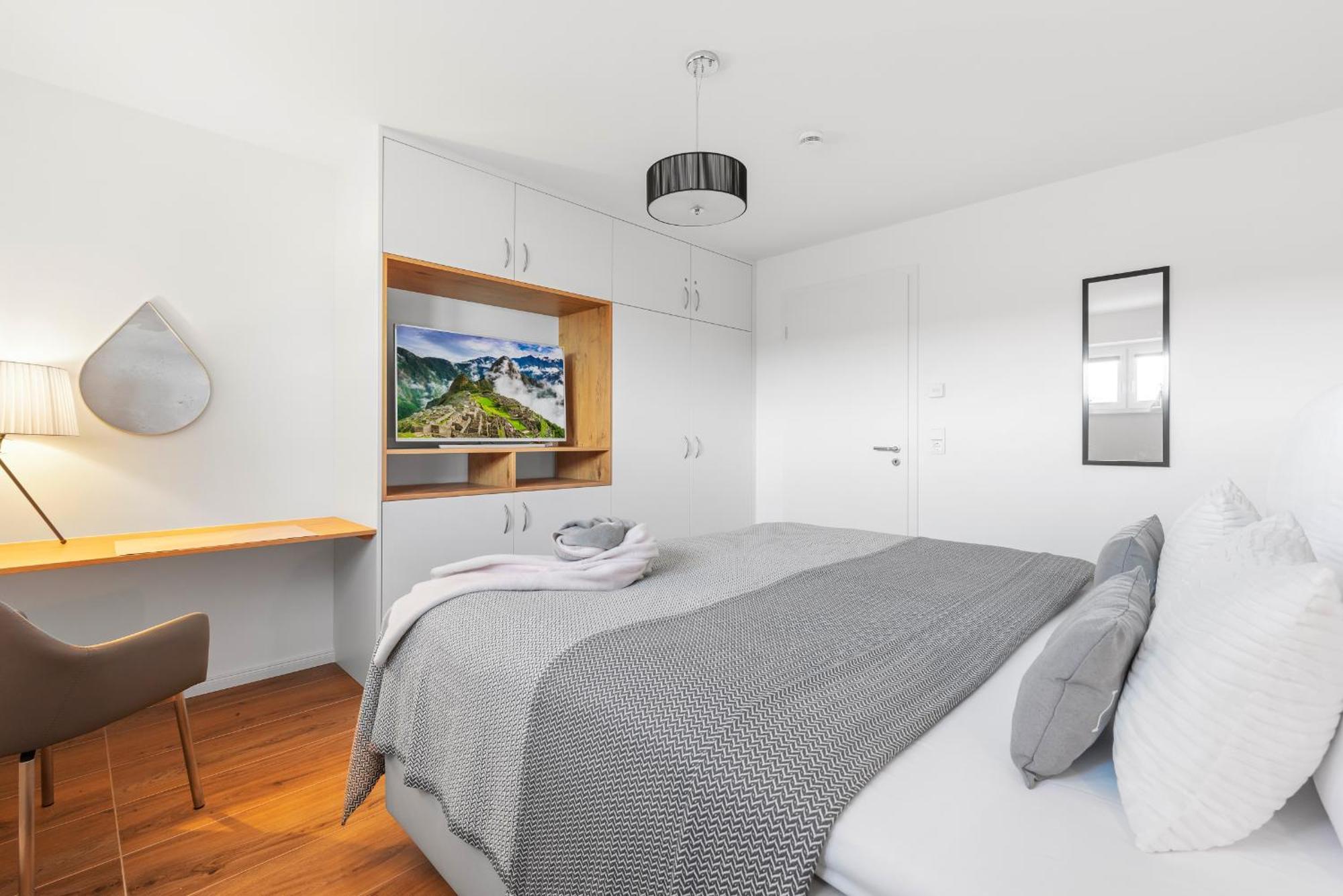 Brise- Direkt Am Wasser, Hafenblick, Fahrstuhl, Sauna, Ueberdachter Balkon ออลเพนิทซ์ ภายนอก รูปภาพ